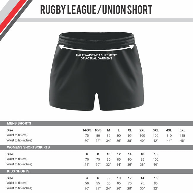 USA Masters Rugby League - Green Pack (Players are required to wear the color shorts that match their age group in accordance with USA Masters Rules)