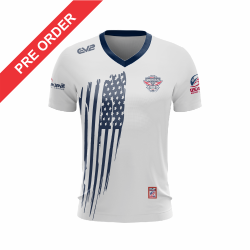 USA Redtails Women's Rugby League - White Training Shirt