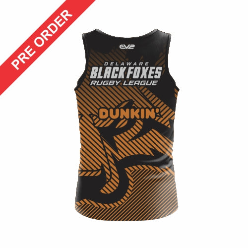 Delaware Black Foxes Rugby League Clubzone - Training Singlet