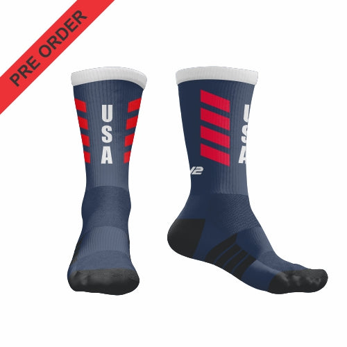 USA Womens Rugby League - EV2 Pro Sock